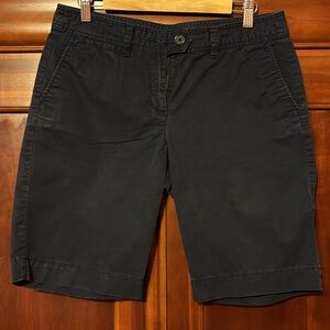 LOFT Navy Bermuda Shorts